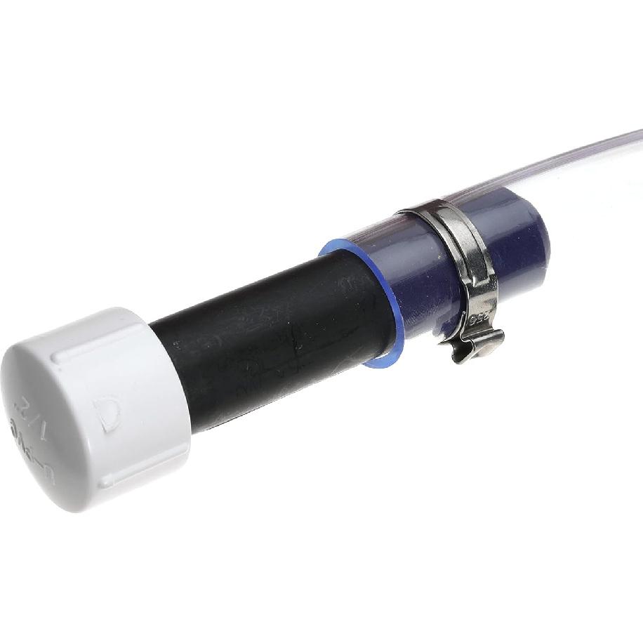 Fuel Filler Jug Hose with Ball Valve Shut Hose Kit for Fuel for Jegs Jugs for LC2 Jugs for Scribner Fuel Jugs Fuel Container Fuel Tank with Hose