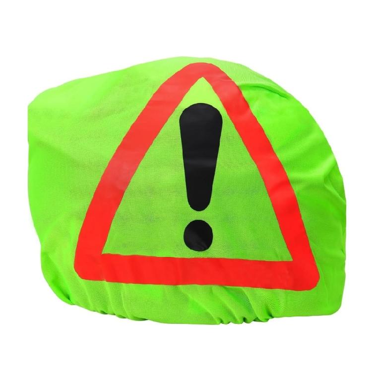 Portable helmets Pouches for Motorcyclists with Bright Warning Triangles Motorcycle Helmets Bag for Increased Safety