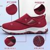 Shoes autumn women's mesh breathable casual shoes Velcro medium old mother shoes single shoes
