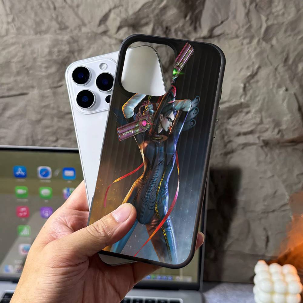 Spiel Bayonetta Anime Für IPhone 17 16 15 14 13 12 11 Pro Max Plus Pro Klare Handyhülle Rutschfeste Schale
