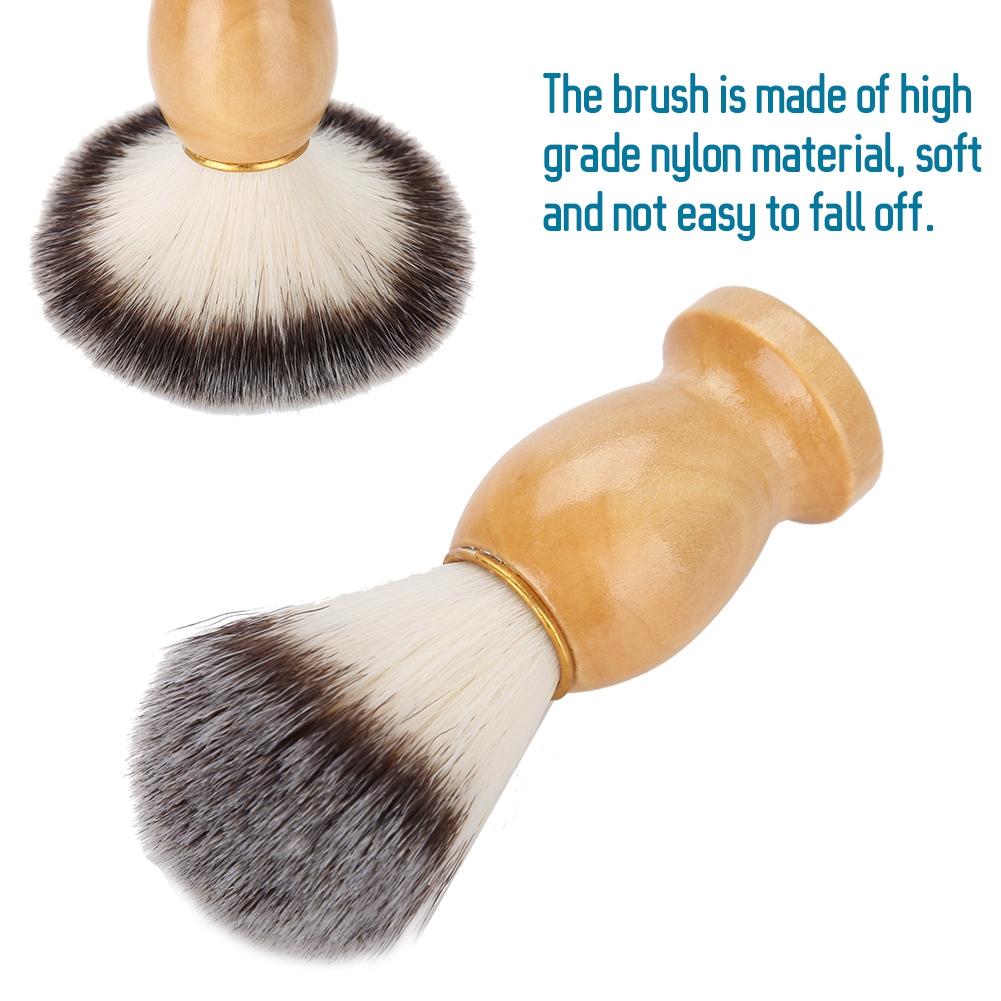 Herren Bart Rasur Set Professionelle Edelstahl Schale Ständer Pinsel Schnurrbart Rasierwerkzeug