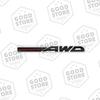 Metal Car Body SYMMETRICAL AWD Badge 3D Emblem Rear Trunk Sticker For Subaru Outback WRX BRZ Forester Impreza XV Legacy Decal qq2