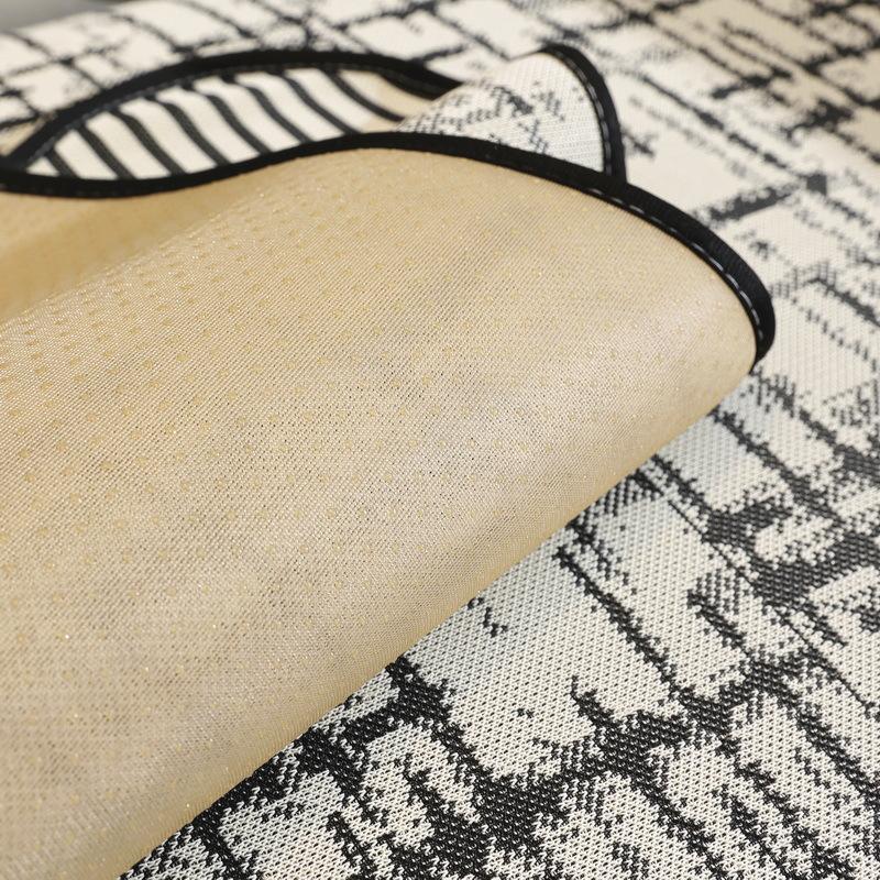 Cool Mat Sofa Cushion  New Summer Ice Silk Sofa Straight Row Light Luxury Seat Cushion Non-Slip Machine Washable