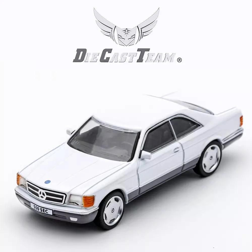 

DCT 1/64 Mercedes Benz 500SEC Diecast Automotive Model Ornaments Cas Toys Gift Decorations