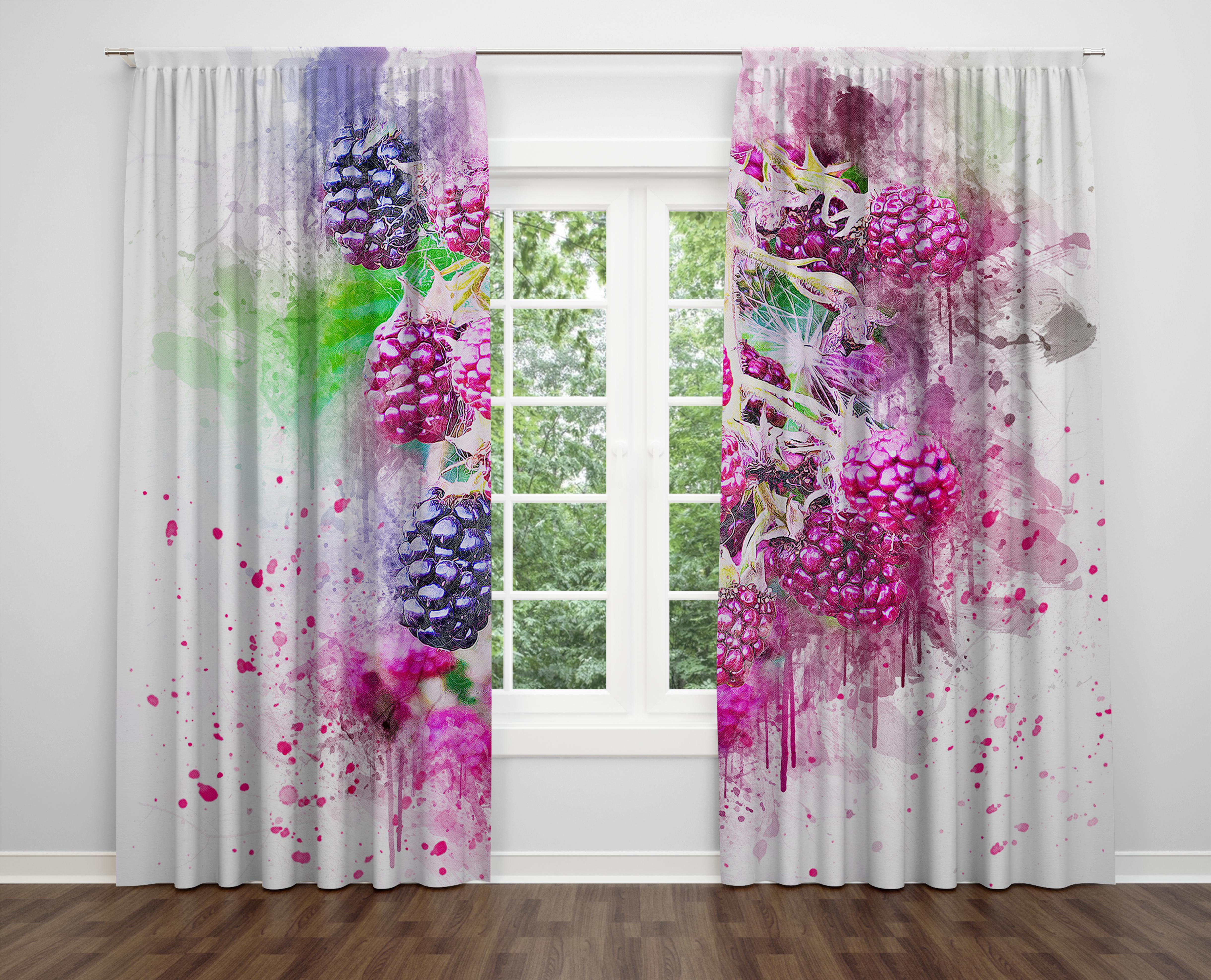 

Декоративний дизайн, високоякісна бавовняна тканина, ви можете вибрати одну або подвійну фіранку з крила 1 piece різнокольоровий