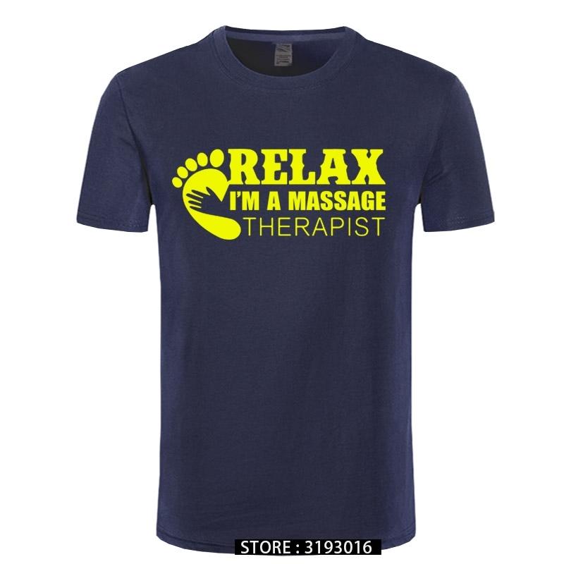 I Am A Massage Therapist Men T Shirt Summer New Fashion Short Sleeve ONeck Cotton Tshirt Funny Mens Tops