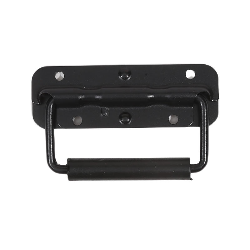 1PC Toolbox Spring Folding Handle Tool Creative Heavy Duty Chest Cabinet Surface Mounted Spring Loaded Handle