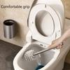 Toilet Brush Set Bathroom Cleaning Brush No Punching Household Non Marking Sticker