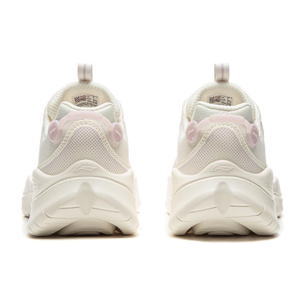 Li Ning Cushioning Slip Resistant Abrasion Resistant Lightweight Low top Casual Running Shoes Women's ARSW108-4