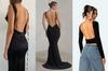 Women's Bodysuit Bra Black Shaping Thong for Backless Dress XL Body 01 - Black - 38