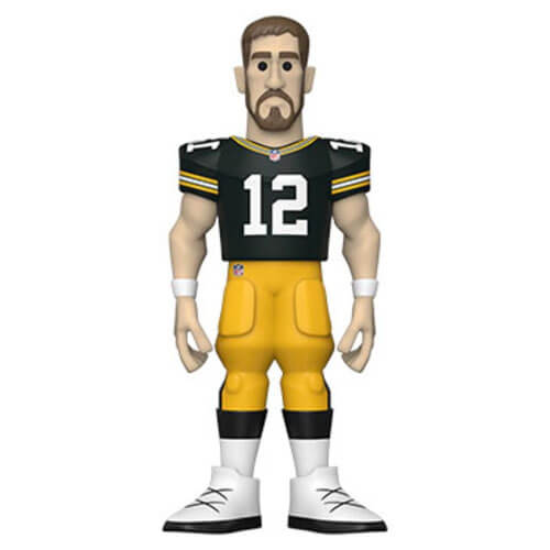 NFL Packers Aaron Rodgers 5" Vinyl Gold Chase dodává 1 v 6