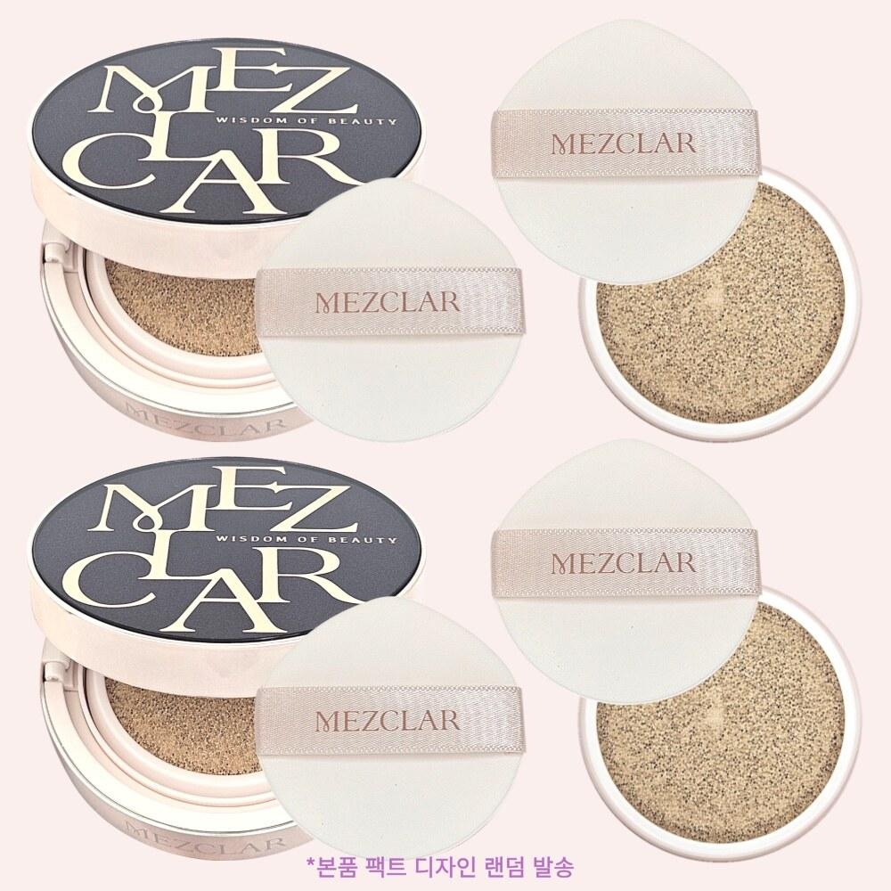 MEZCLAR Skincare Airfit Cover Cushion (2 units) (random case) + 2 refills 2 No. 21 + 2 refills