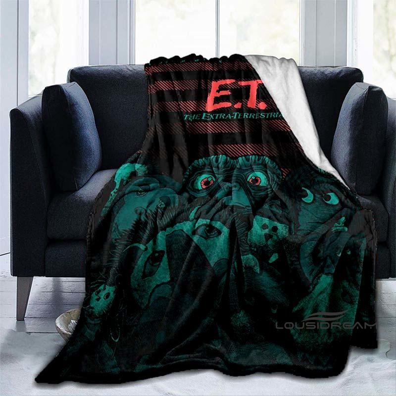 Hora del este. La Manta de Ciencia Ficción Extraterrestre—Ideal para el Hogar, Dormitorio, Sofá, Oficina, Senderismo, Siestas y Como Regalo Navideño