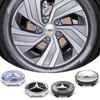 New 4Pcs 56mm 60mm Car Wheel Center Cap Rim Hub Cover For Mercedes Benz W211 W203 W204 W210 W124 W202 W212 Hubcap Stickers Accessory DM1