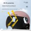Certified Unisex Electric Vehicle Helmet, All-Season Battery Motorcycle Cap, Summer Half Helmet