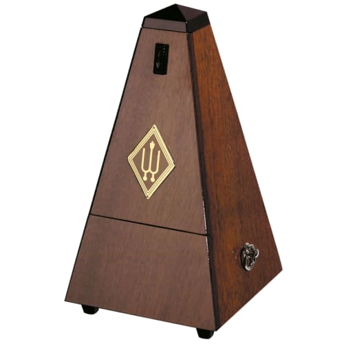 WITTNER Wooden Metronome, Premium Walnut with a Matte Finish, 814M