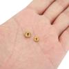 10 Stück Edelstahl Große Loch Abstandshalter Perlen 6mm 8mm PVD Nie Verblassend Halskettenperlen Armband Zubehör Schmuckherstellung Zubehör