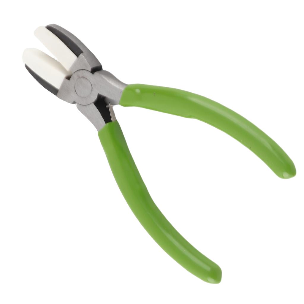 Jewelry Pliers Effort Saving Nonslip Handle Sturdy Durable Wide Application Carbon Steel Plastic Nose Pliers