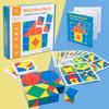 Wooden Children's Educational Toys^Cube Cube Space Thinking% Building Blocks\Educational Intelligence Development Gifts Children