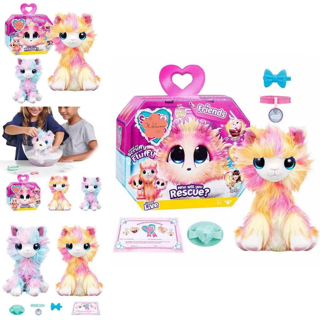 Adorable Skruff A Love Cotton Doll Plush Toy For Kids Featuring Colorful Unicorn Design