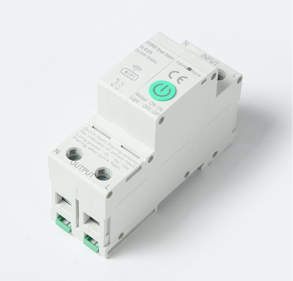 Zigbee Tuya 1-63A Energy Measurement Fuse