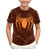 Kids' Short Sleeve Neck T-Shirt with Graphic Print for Casual Daily Wear