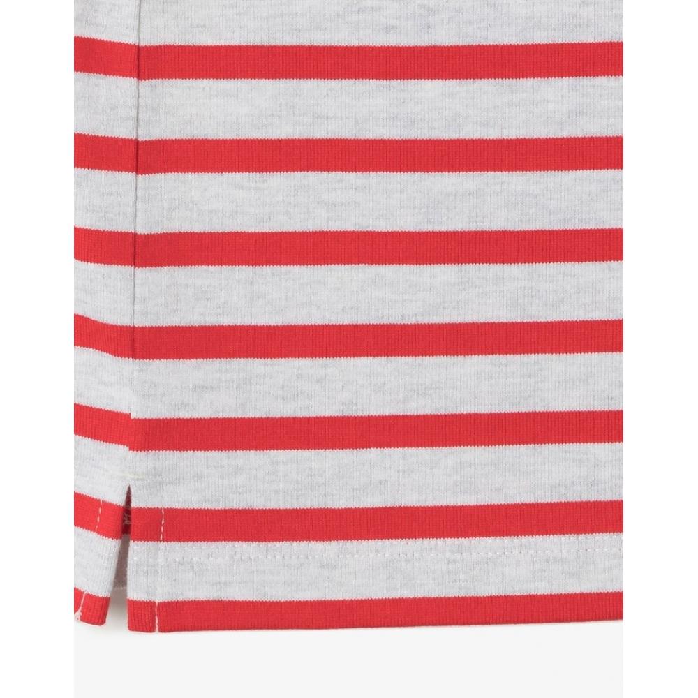 Lacoste Femei S Tricou cu Mâneci Lungi în Dungi Tf821e 54n 240