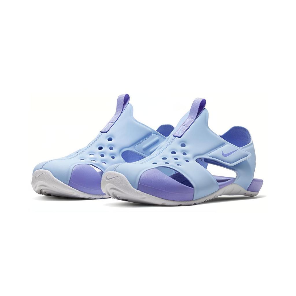 Nike Sunray Protect 2 Breathable Lightweight Breathable And Lightweight Children's Sandals Light Blue 943826-402