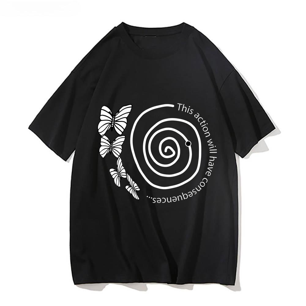 26 Life Is Strange KawaiiCute Anime Tshirts Printing Graphic Cartoon Tshirt Short Sleeve Cotton UnisexWomen Teeshirt Soft