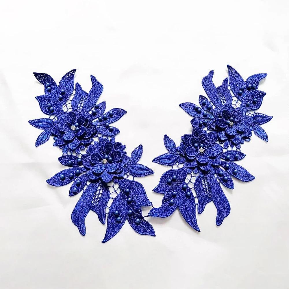 Hollow Embroidery Patch 3D Clothing Applique DIY Accessory Clothes Patches Sewing