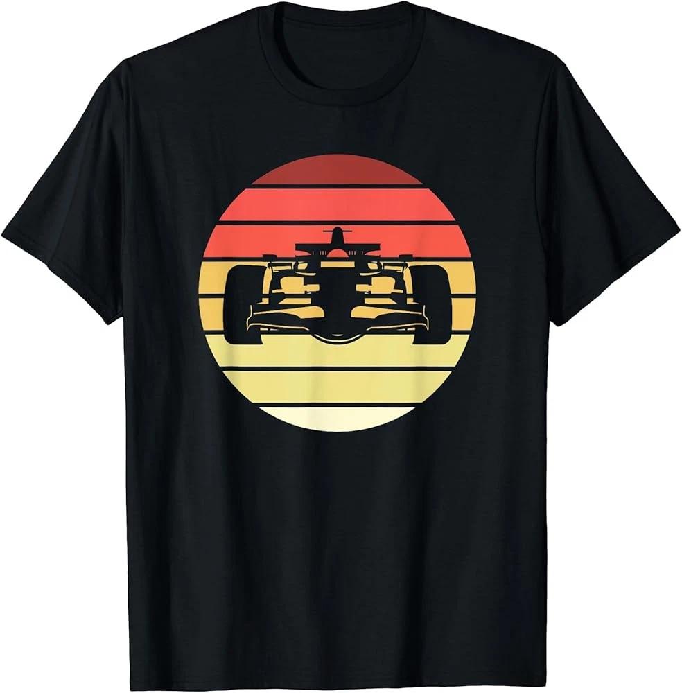 Men s and Women s T-shirts D19 Racing Car Retro Style -Shirt XXXXL