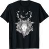 Hand Drawn Shaman Tshirt - Forest Fairy - Folklore Witch Tee T-Shirt