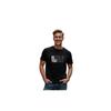 Nobero Men' Letter Print Regular Fit TShirt (1MTwtsC0218Bl_Black )