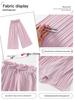 Girls' Ice Silk Wide-Leg Korean-Style Summer Pants - Breathable, Casual Long Pants for Kids 2025