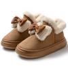 2025 New Waterproof Cotton Shoes for Women Winter Indoor Plush Warm Couple Cotton Shoes Outdoor Anti Slip Platform Women's Shoes
