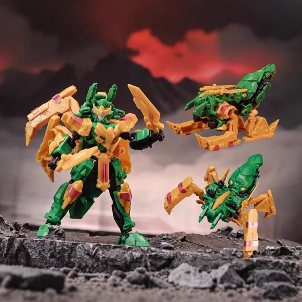 3 in 1 Diy Transforming Toy Three Kingdoms Themed Huaxia Mecha Soul, Three Modes, 6 in 1 Combination, Assembly Robot for Kids