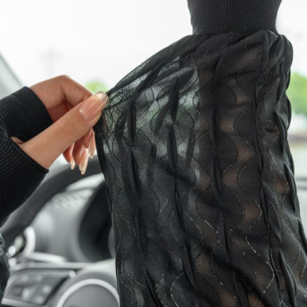 Breathable Sun Protection Arm Sleeves Elegant Cool Hand Sleeves Sunscreen Arm Cover  For Women