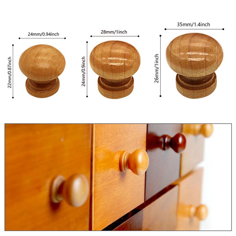 Buy Wooden Knob Pull Handle Knobs at affordable prices — free