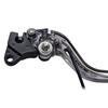 Motorcycle Brake Clutch Levers with LED Light Replacement Brake Levers for CG125 Motorbike Accessories Easy Installation