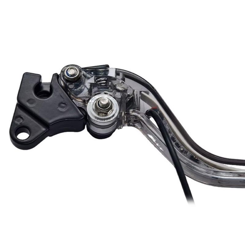 Motorcycle Brake Clutch Levers with LED Light Replacement Brake Levers for CG125 Motorbike Accessories Easy Installation