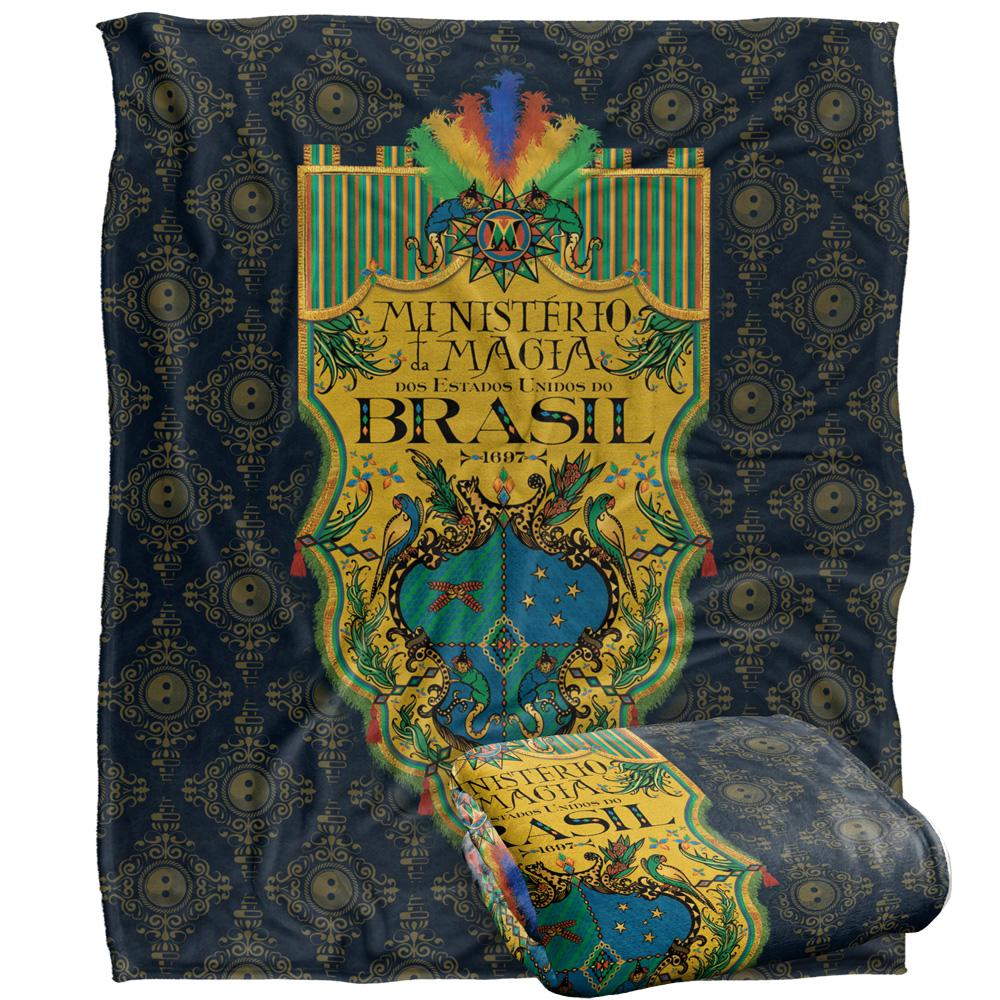 Fantastic Beasts Ministerio Da Magia Blanket