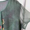 Mother's Day Clothes Mom Summer Clothes Dress Fashionable New Middle-Aged and Elderly Women's Clothing Elegant Chiffon Skirt Plus Size