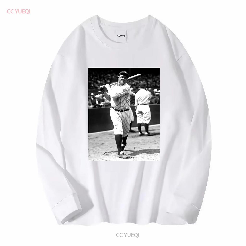 Babe Ruth T Shirt For Fan S 5Xl Vintage Washed Graphic Homme Streetwear Soft Top For Everyday Wear Designer Clothes Breathable