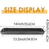 Rectangular Tart Pan 14 Inch Nonstick Quiche Pie Pan with Removable Bottom Tart Pan for Pies, Quiche Bakeware, Cheese Cakes, Desserts