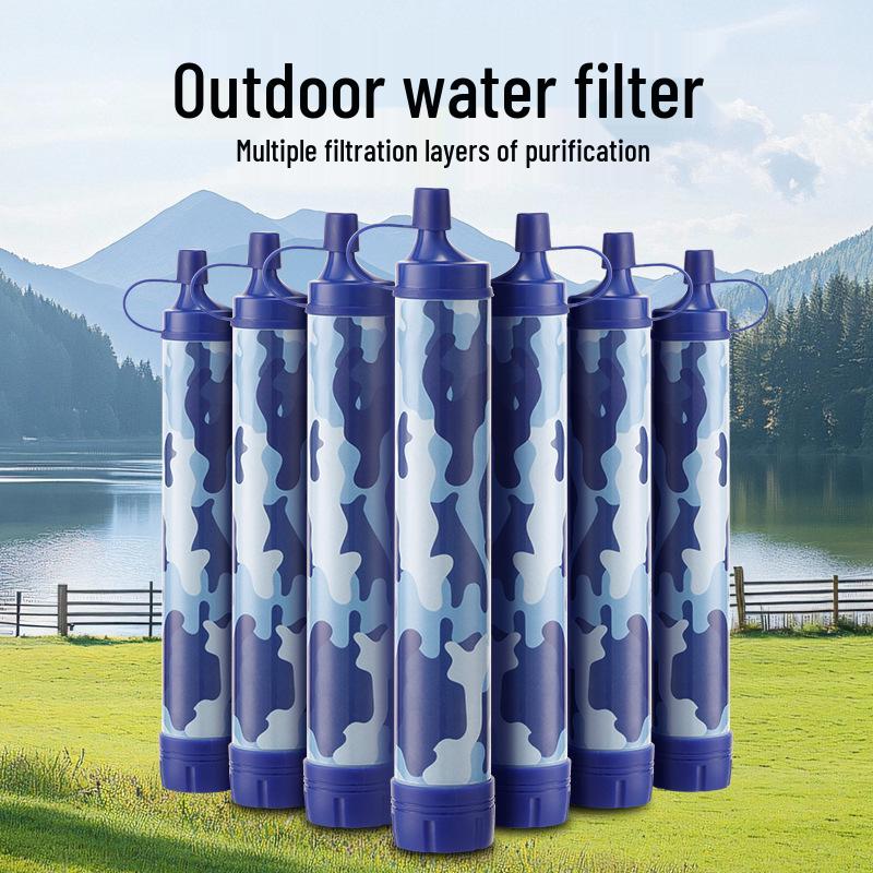 Wild Life Emergency Outdoor Water Filter & Purifier for Direct Drinking