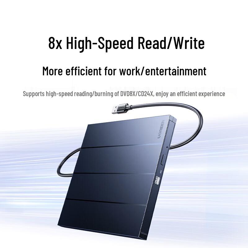 UGREEN USB External DVD/CD Burner & Player