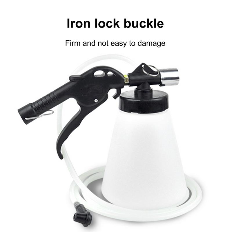 Brake Fluid Bleeder Kit 1L Portable Vacuum Fluid Pump For Brakes Professional Brake Flush Machine Pneumatic Brake Bleeder For