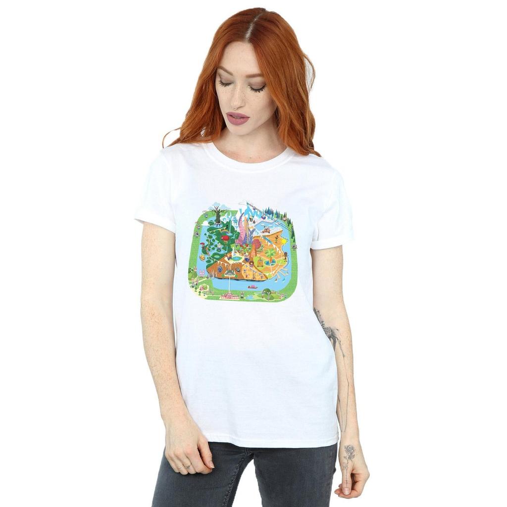 Disney Womens/Ladies Zootropolis City Cotton Boyfriend T-Shirt