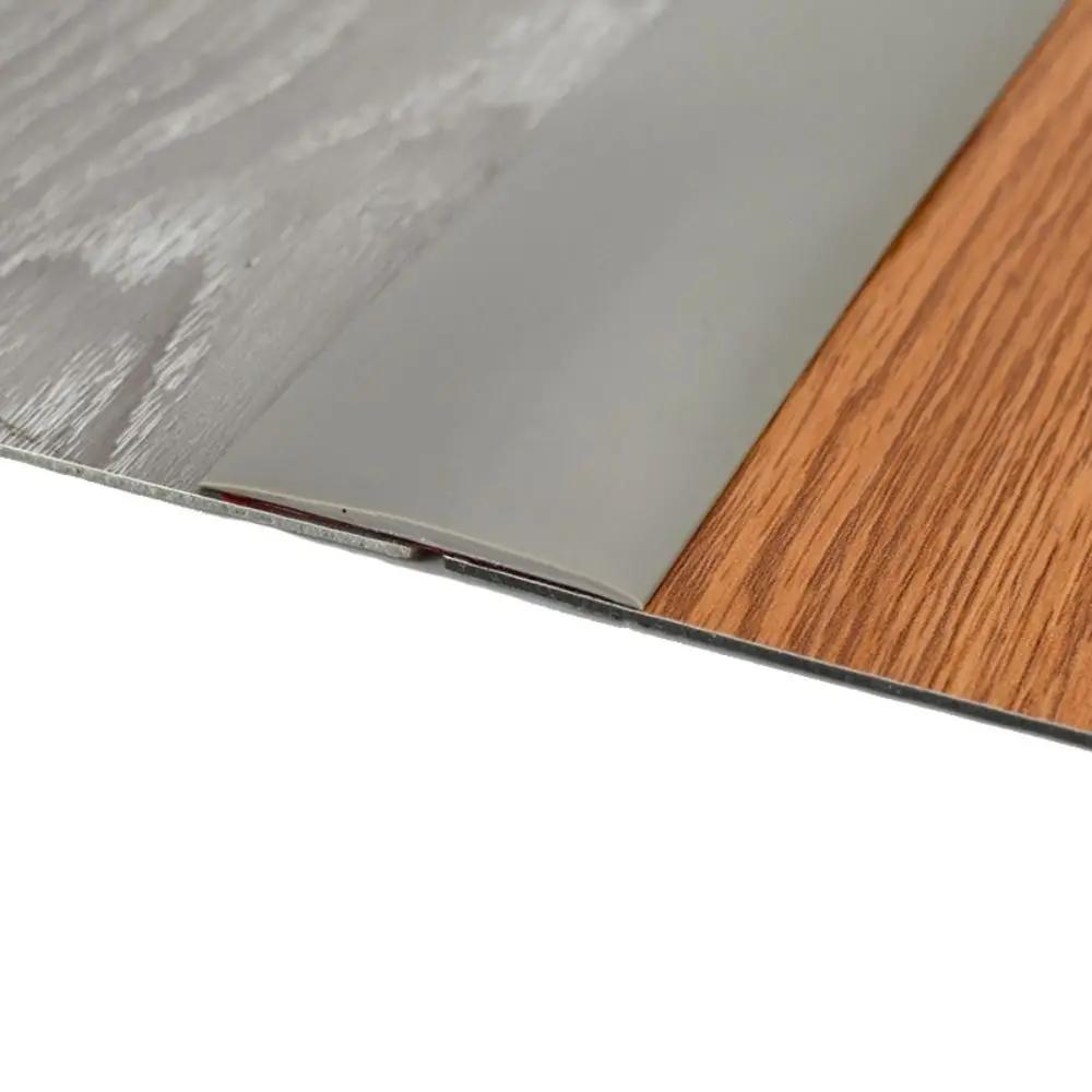 НОВАЯ Переходная планка с ковра на плитку Самоклеящаяся износостойкая кромочная планка Бытовая плоская разделительная планка для дверного проема