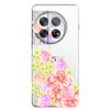 For OnePlus 12 Case 12R 5G Flower Clear TPU Soft Silicone Transparent Back Case for One plus 12R Cover on for Oneplus12 5G Coque